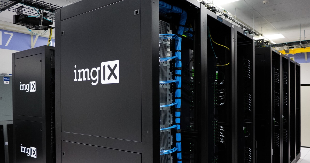 Black ImgIX server system